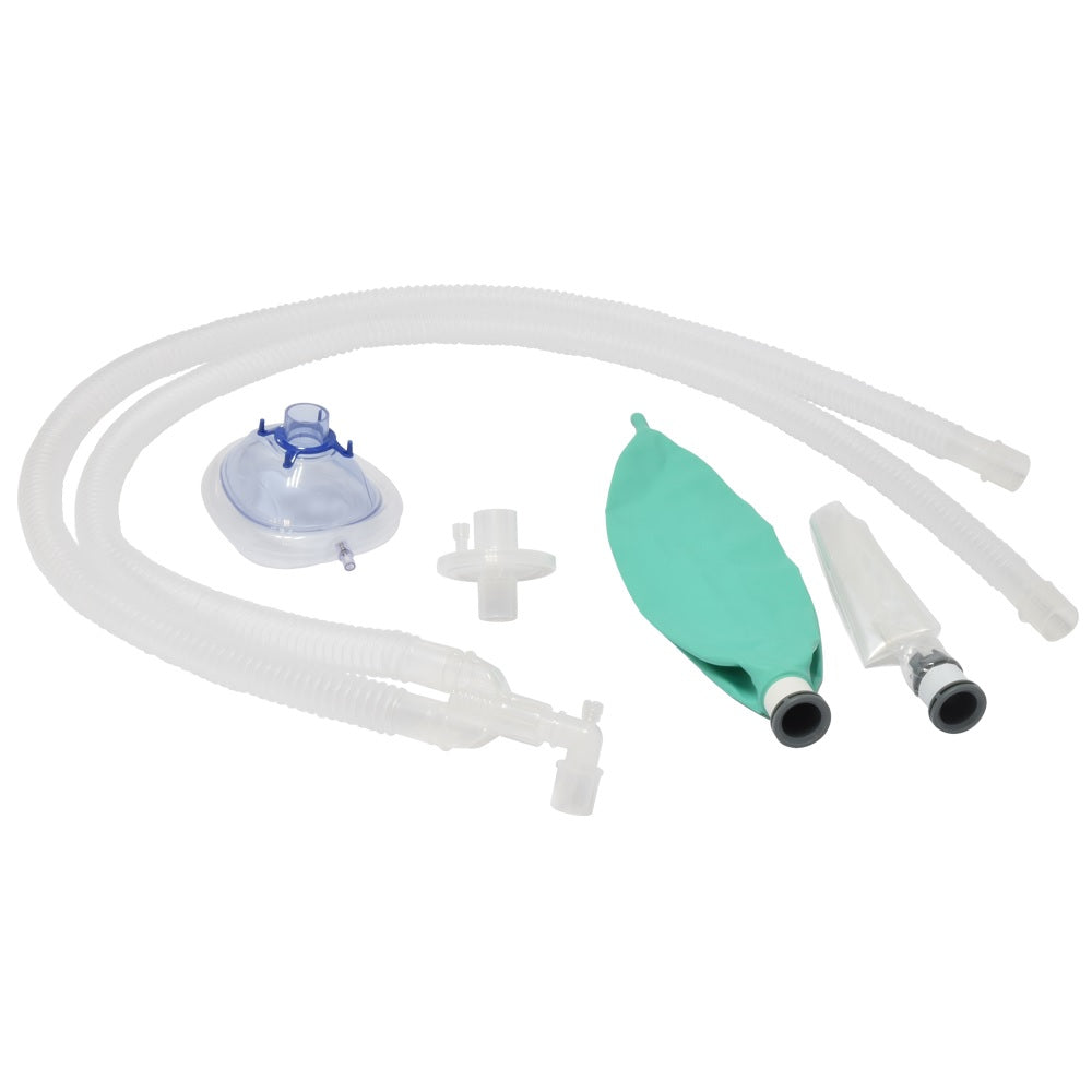 Circuito para anestesia circular desechable tamaño adulto Paq. c/10 piezas