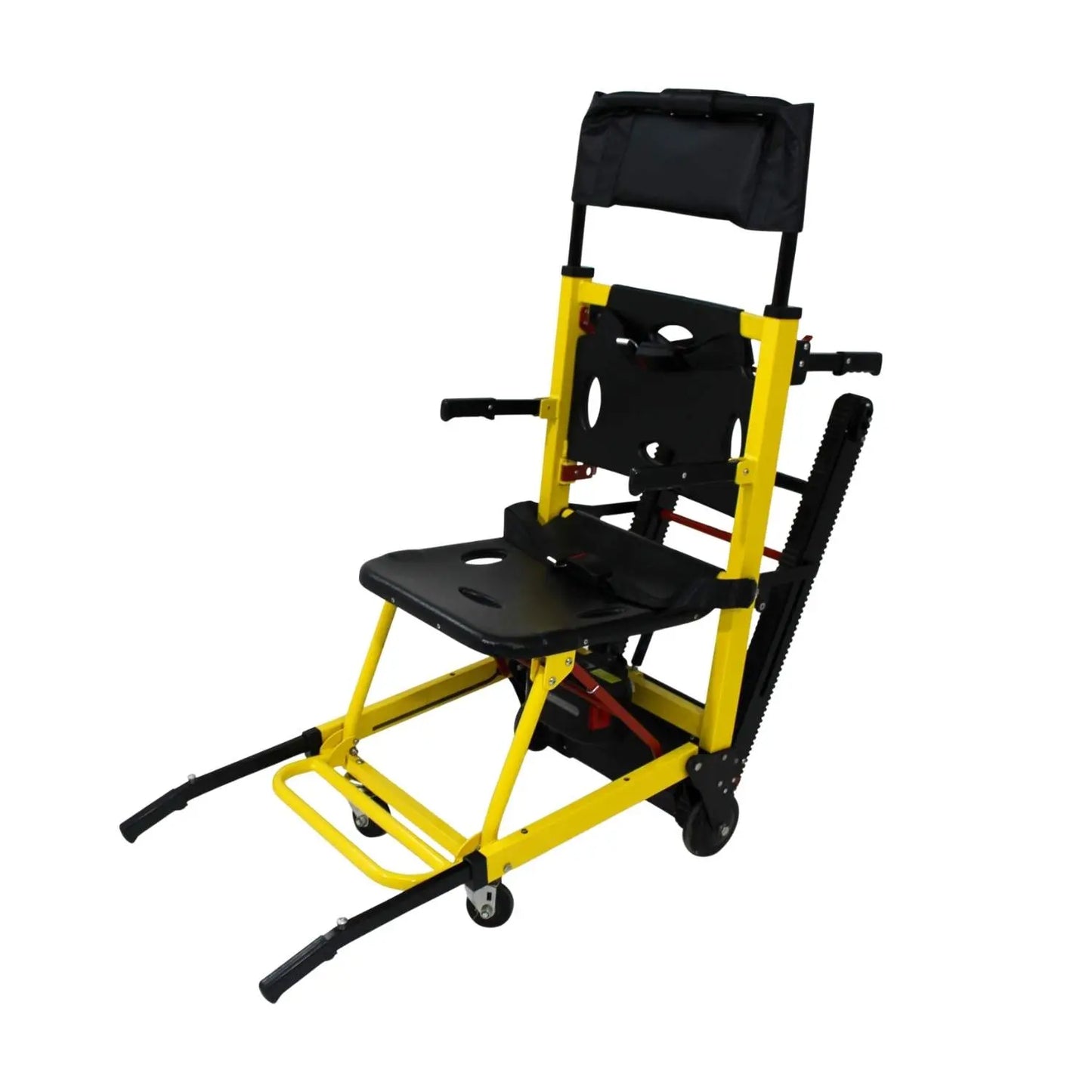 Silla eléctrica para escaleras MSI Beracah Medica, asiento y respaldo cómodos, estructura robusta, en color gris oscuro