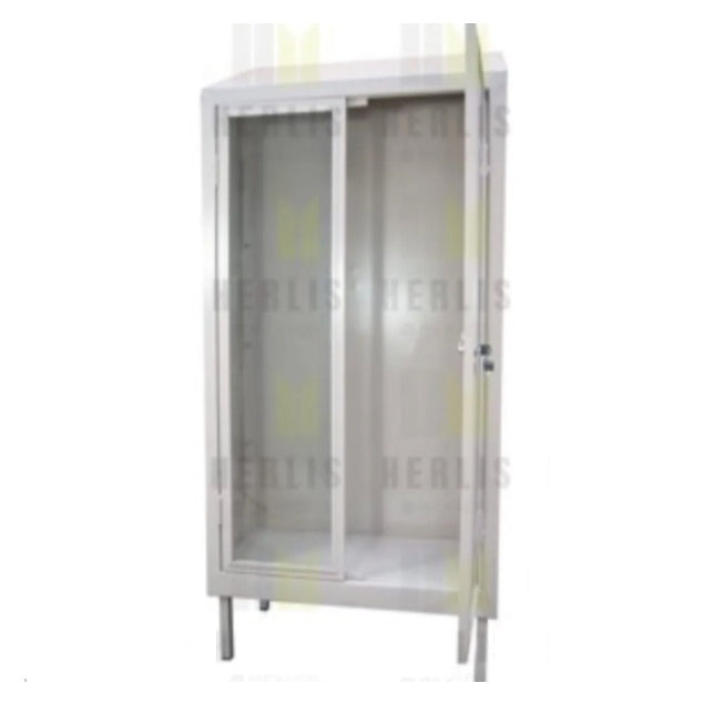 Estante guarda estéril MSI de 90x45x2.05 cm de la marca Beracah Medica, con superficie metálica y estructura resistente.