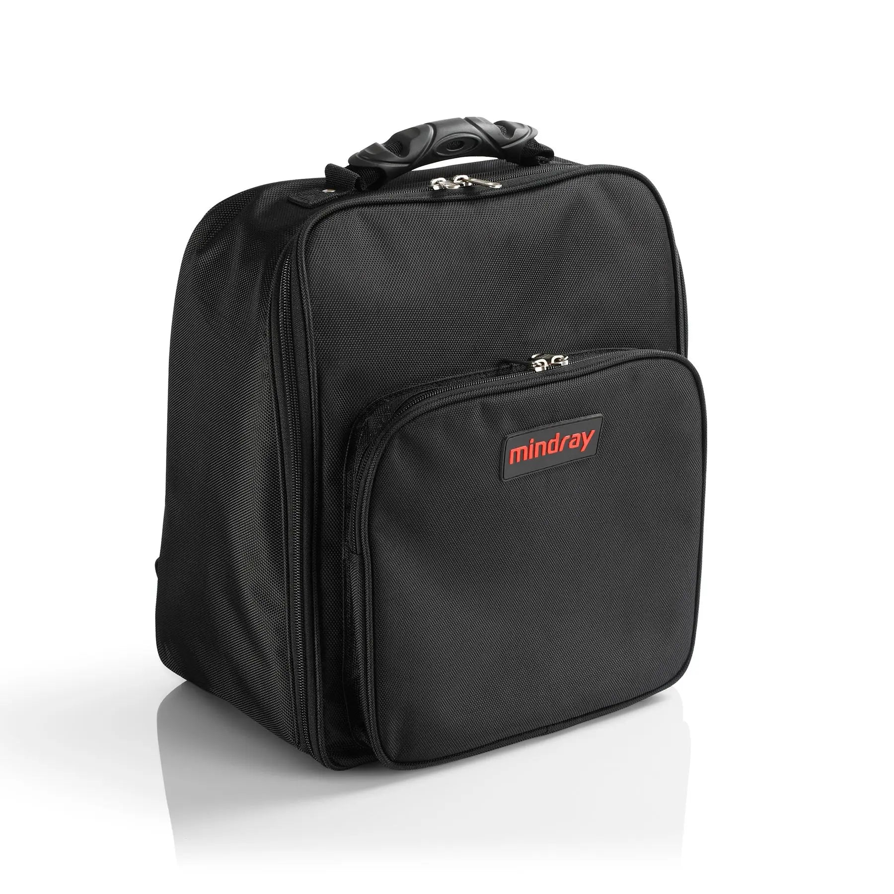 Maleta de viaje para ultrasonido veterinario Beracah Medica, compatible con modelos Z y DP, con compartimentos para transporte seguro.