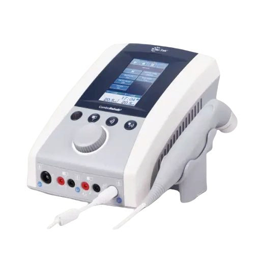 Equipo de fisioterapia Beracah Medica COMBO REHAB2 CT2200 con ultrasonido y electroterapia, máquina para tratamientos terapéuticos