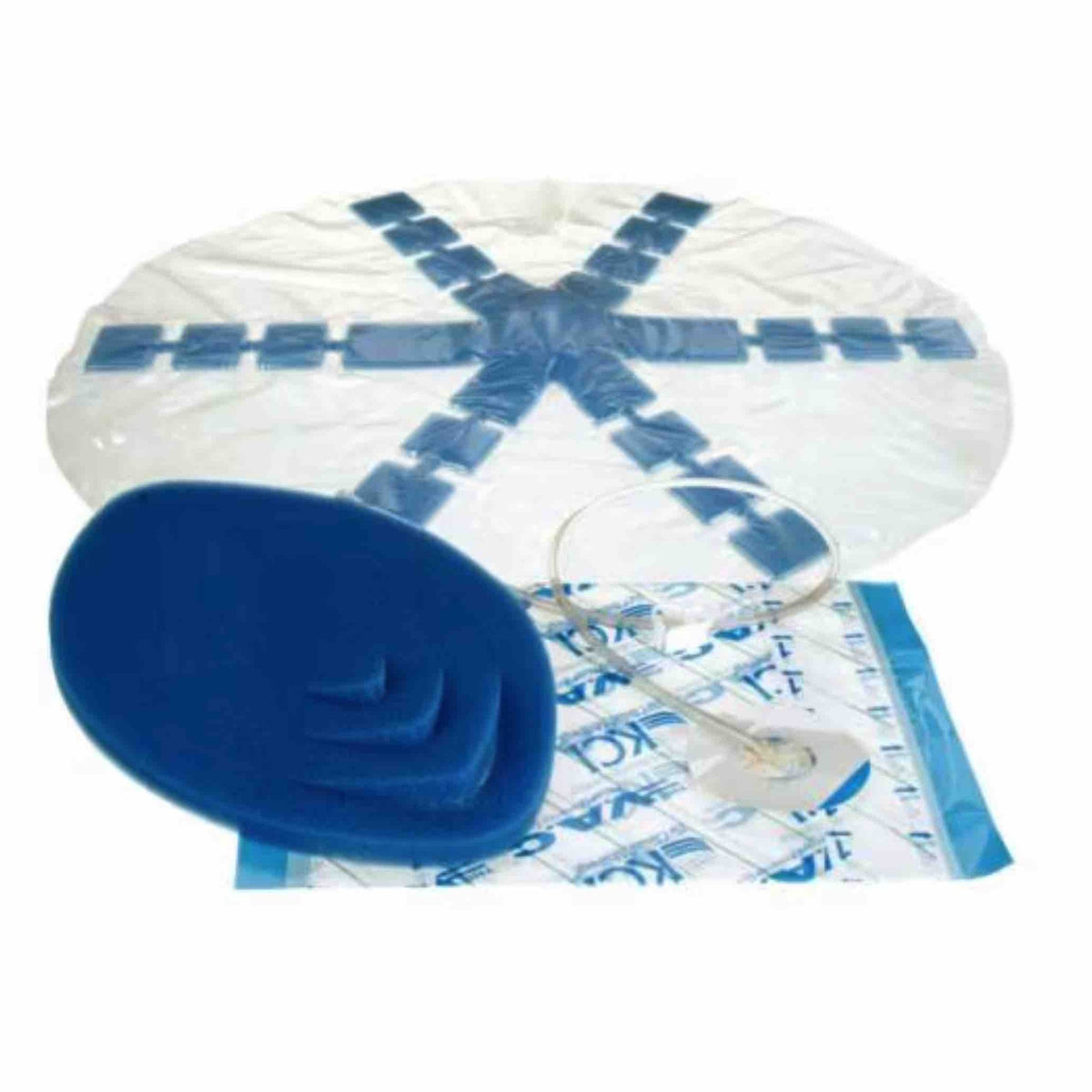 Gasas para heridas AbThera™ SensaT.R.A.C.™ para abdomen abierto, tamaño 66.5 x 80.2cm, de Beracah Medica.