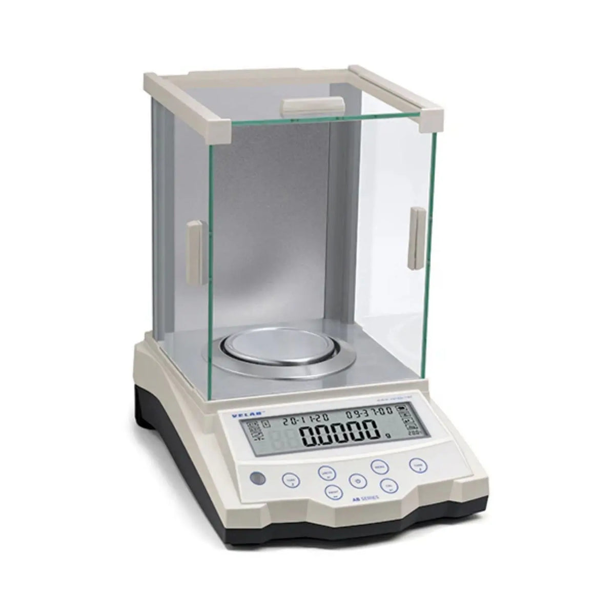 Balanza analítica Beracah Medica con capacidad de 220g, pantalla digital y base sólida para mediciones precisas.