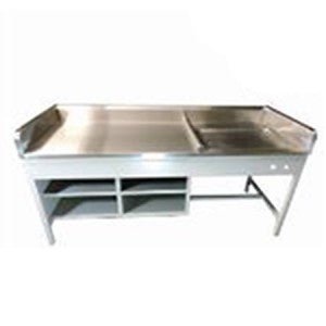 Baño de artesa MSI de 180 cm en acero inoxidable con estructura esmaltada, ideal para uso médico.