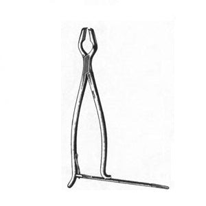 Pinza Kern MSI para sujetar hueso de 6 3/4 pulgadas con cremallera, herramienta médica de Beracah Medica.