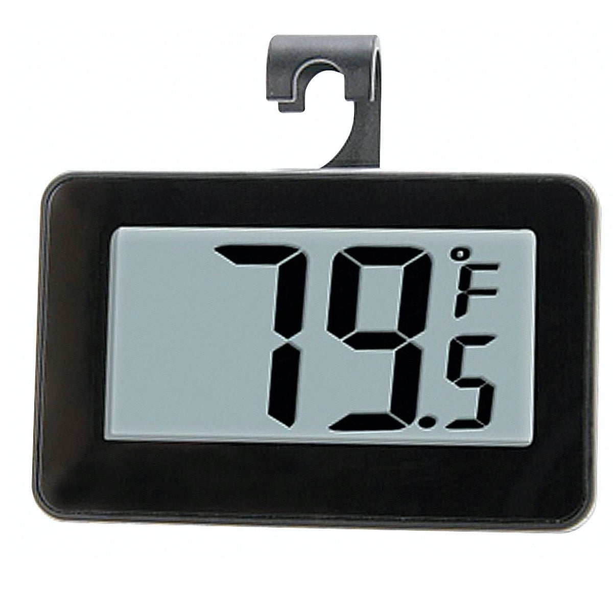 Termómetro digital para refrigerador exterior Beracah Medica, muestra temperaturas de -20°C a 60°C en pantalla.