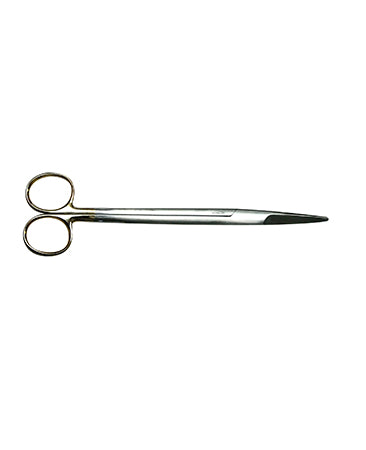 Tijeras Mayo rectas de 23 cm de la marca Beracah Médica, con filo de tungsteno, ideales para corte preciso en hospitales.