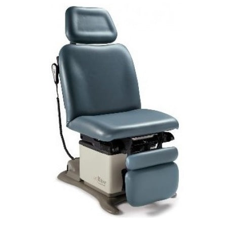 Mesa de procedimientos Ritter modelo 230 de exploración eléctrica de Beracah Medica, con rotación y superficie acolchada.