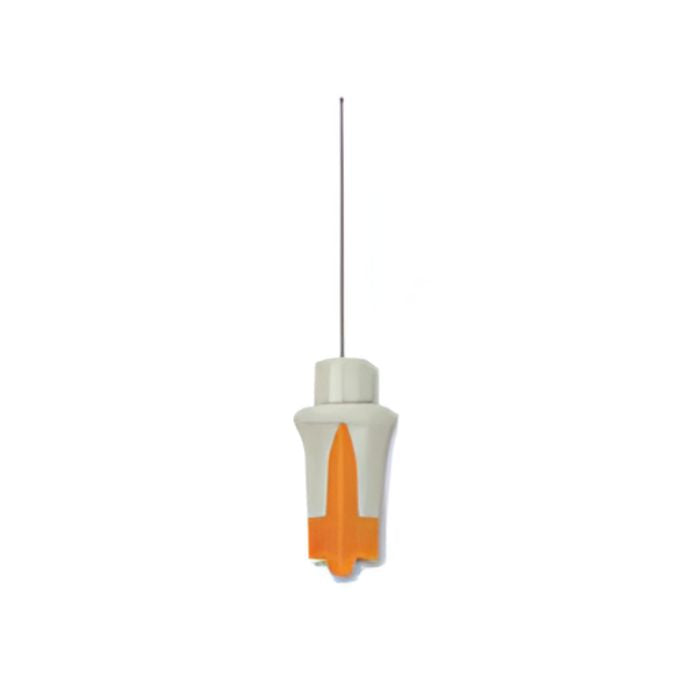 Electrodo de aguja desechable para EMG de 25 mm y 0,30 mm de diámetro, marca Beracah Medica, caja con 25 unidades.
