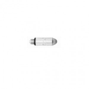 Foco para laringoscopio normal de 2.5V de la marca Beracah Medica, enfocado en equipo médico.