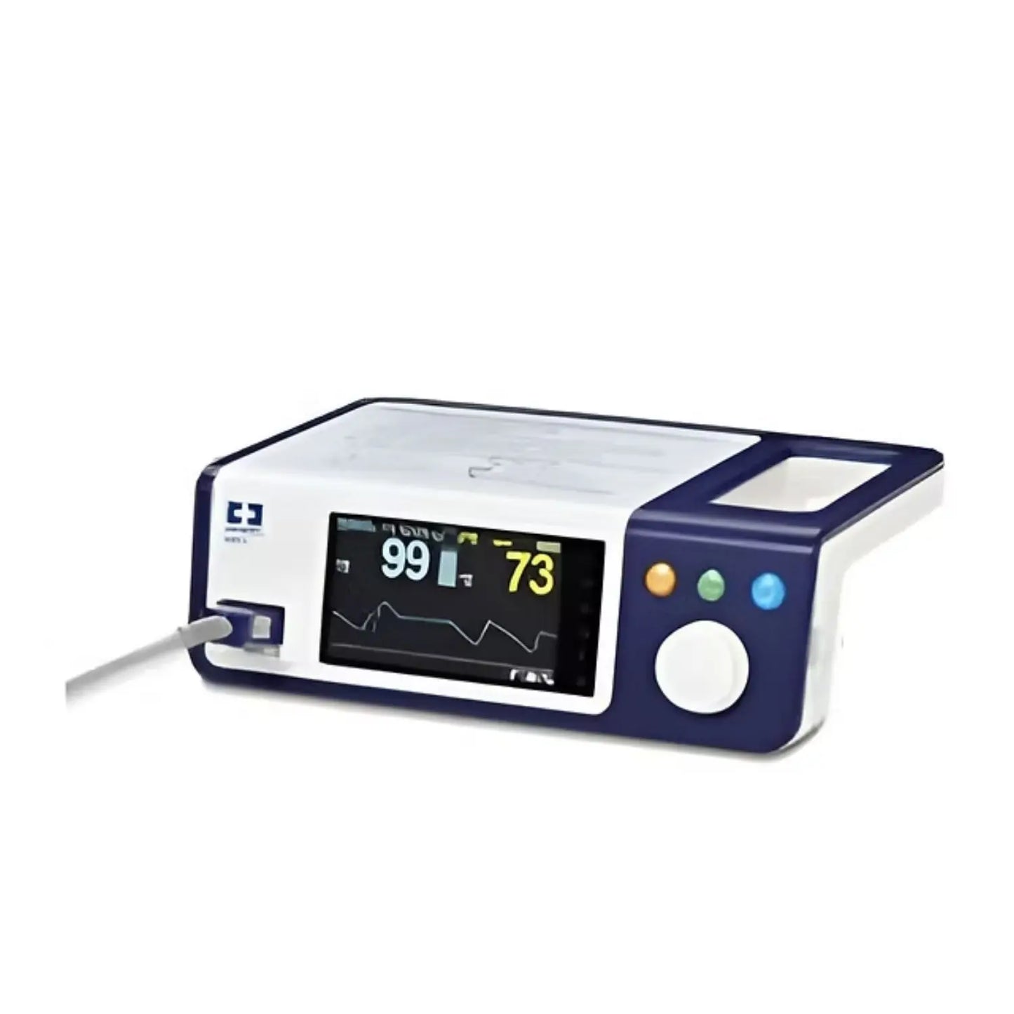 Pulsioximetro de cabecera LIBRA de Beracah Medica con alarmas SPO2, ondas pleismográficas y sensor DS100A.