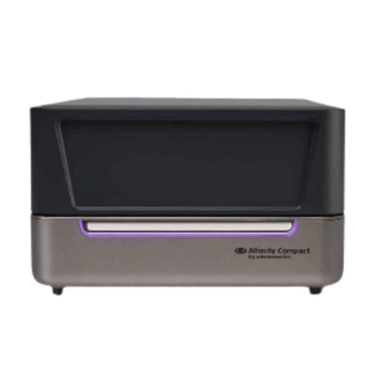 Audiómetro compacto Affinity V4 de Beracah Médica con HIT, REM y VSP, muestra el dispositivo con pantalla y controles.