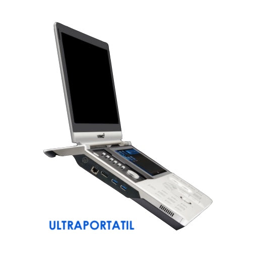 Ultrasonido portátil digital de 15" Beracah Medica Vinno 5 sin transductores, pantalla brillante y diseño compacto.