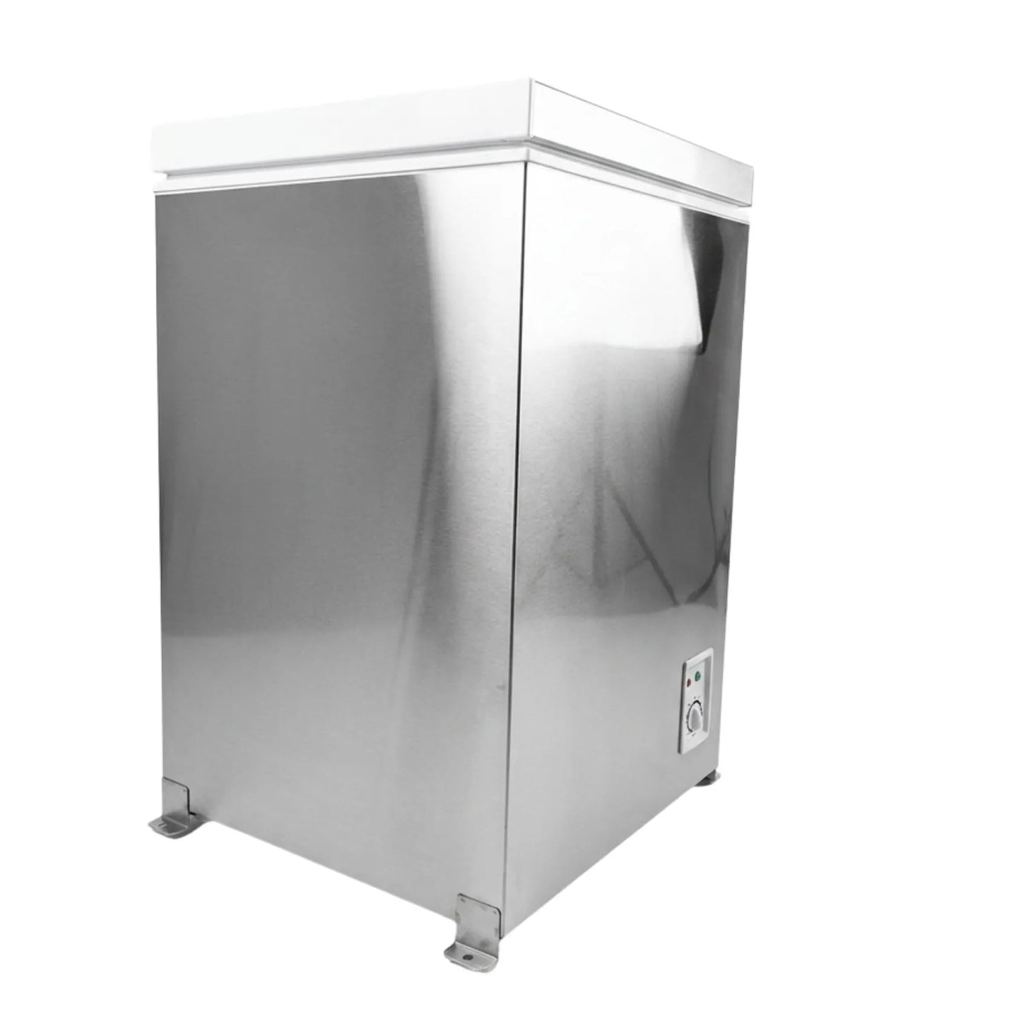 Compresero frío de acero inoxidable para 12 compresas, enfriamiento de -11 a -8°C, de la marca Beracah Medica.