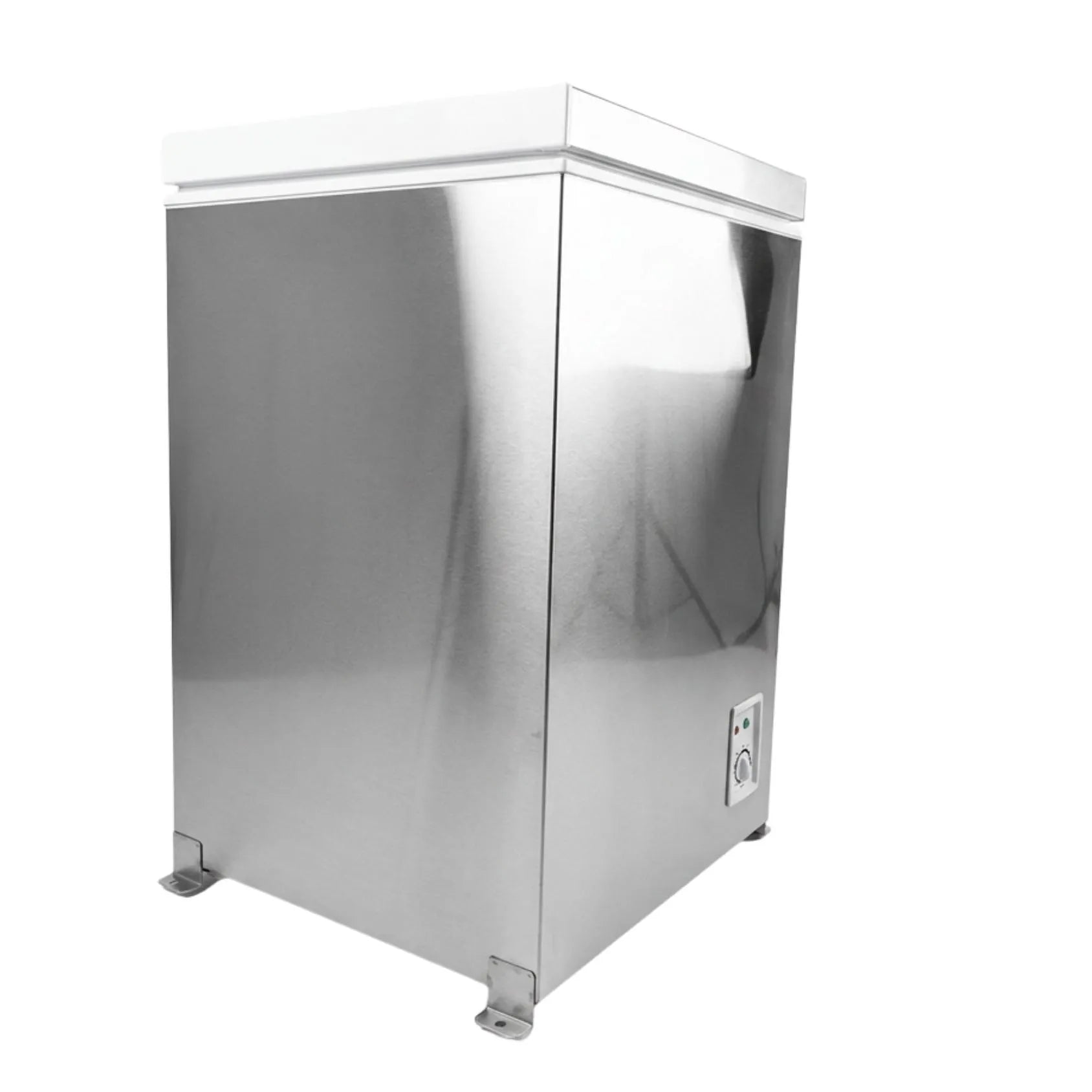 Compresero frío de acero inoxidable para 12 compresas, enfriamiento de -11 a -8°C, de la marca Beracah Medica.