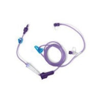 Equipo para administración de nutrición enteral Beracah Medica con puerto en Y, 235 cm, volumen de cebado 23 ml, caja con 300 piezas