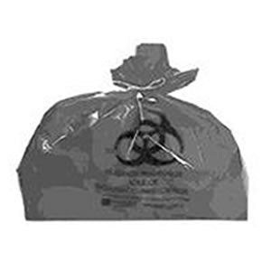 Bolsas de plástico de baja densidad negras para residuos biológicos, paquete con 100 bolsas de 90x120 cm, marca Beracah Médica
