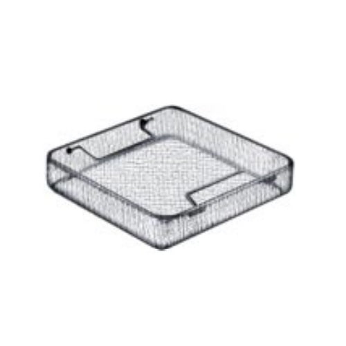 Charola de alambre sin tapa para contenedor 1/2, 246x246x100 mm, peso 744 g, marca Beracah Medica