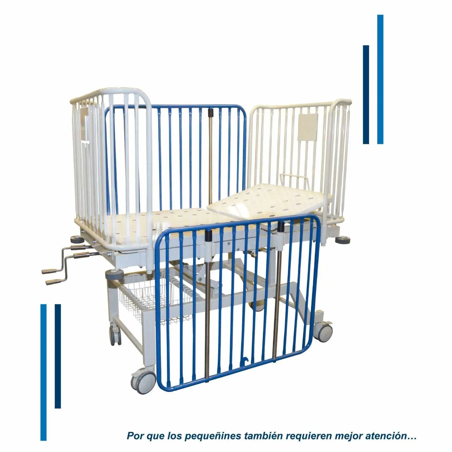 Cama cuna pediatrica con colchon