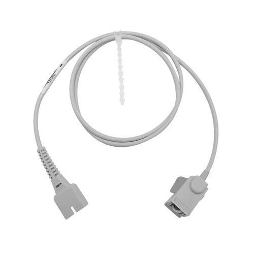Sensor pediátrico para medición de oxígeno SPO2 de Beracah Médica para monitores M15 y M12, con cable y diseño compacto.