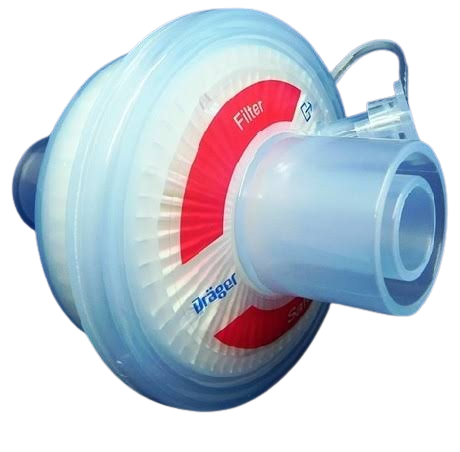 Filtro inspiratorio y exhalatorio mecánico Safestar desechable de 55 ml con HEPA para humidificadores y filtros Beracah Medica