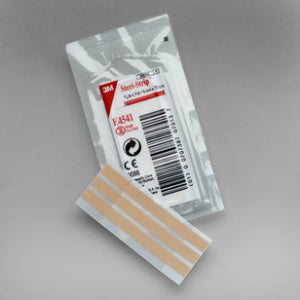 Tiras estériles para cierre de heridas Steri-Strip™ elástico de 6 mm x 7.5 cm, en caja con 50 sobres de Beracah Medica