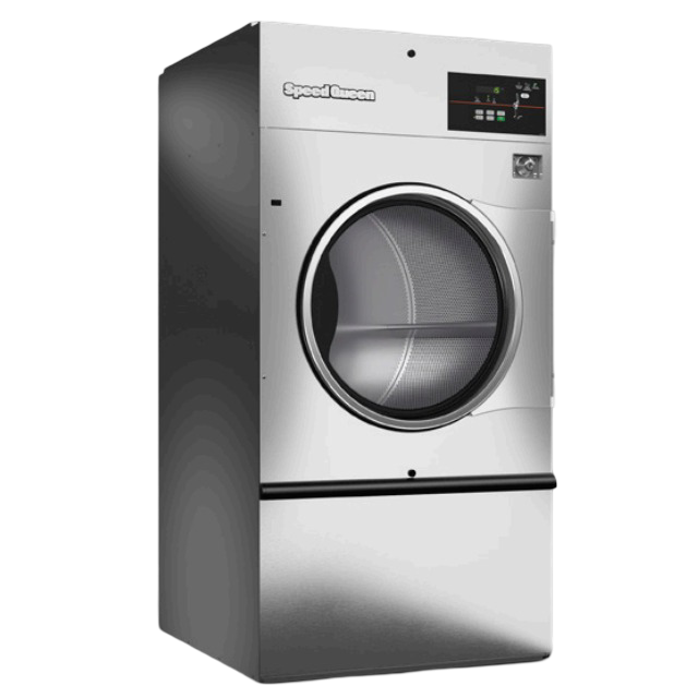 Secadora industrial de tambor Beracah Medica de 34kg, modelo ST075, con tambor grande y control de temperatura.