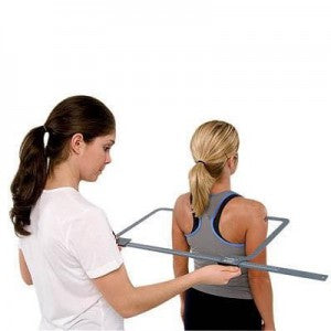 Antropómetro de aluminio grande SmartMet de Beracah Medica, herramienta de medición corporal profesional, en color plateado.