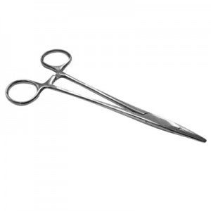 Porta agujas de Mayo Hegar de 15 cm de la marca Beracah Medica, herramienta médica económica para procedimientos quirúrgicos.