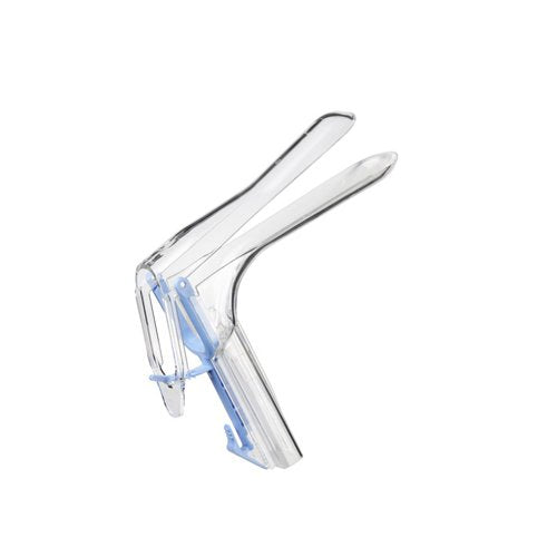 Espejo vaginal desechable grande con iluminador, paquete de 18 piezas, marca Welch Allyn, para exámenes ginecológicos.