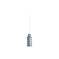 Electrodo de aguja monopolar desechable Neuro-Line de 25x0.35 mm en caja con 40 piezas, color gris para electromiografía.