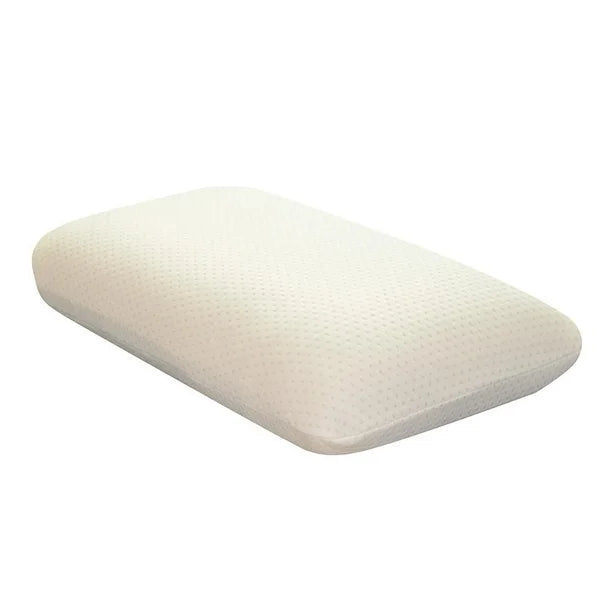 Almohada tradicional estándar de Beracah Medica, con funda suave y diseño clásico, para mayor comodidad y soporte.