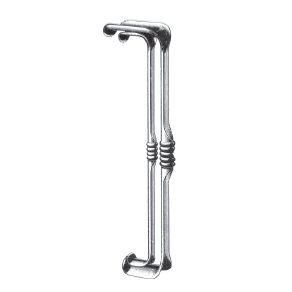 Separadores Richardson Beracah Médica, juego de 2 piezas con doble punta, ideal para procedimientos médicos.