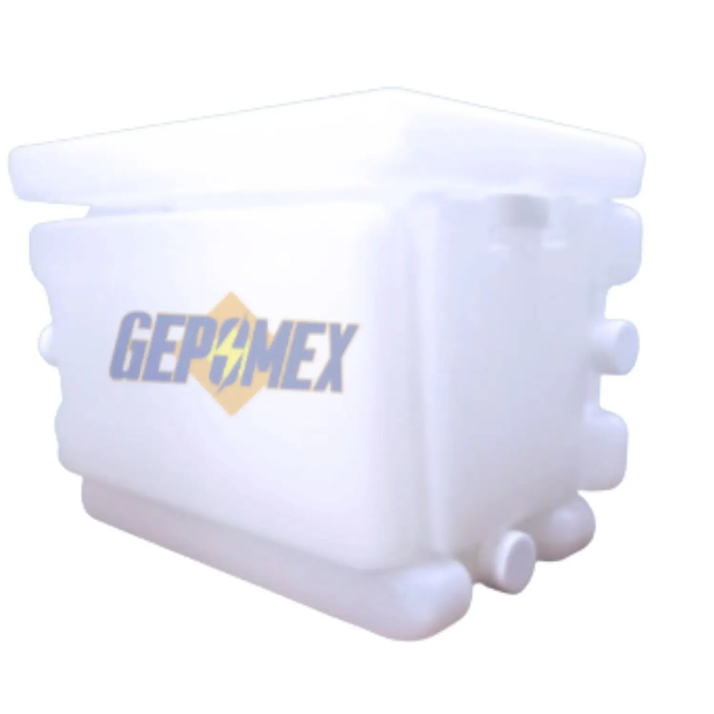 Paquete de 6 botellas refrigerantes para termo de 9 qt sin gel, ideal para hieleras y conservación de bebidas.
