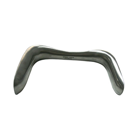 Valva vaginal de SIMS Mediana simple de 17.5x9.5 cm de la marca Beracah Medica, en color neutro y tamaño mediano.