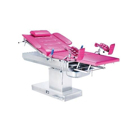 Mesa eléctrica de exploración Beracah Medica para ultrasonido y ginecología, capacidad hasta 180 kg, superficie acolchada y ajustable