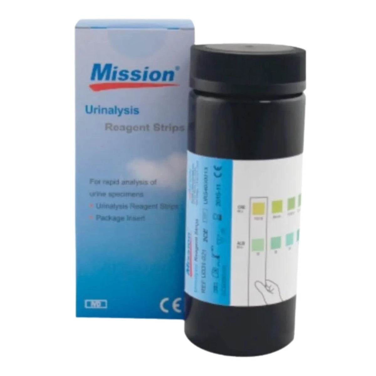 Tiras reactivas Beracah Medica para microalbuminuria, frasco con 25 piezas, para pruebas de creatinina y albúmina en orina.