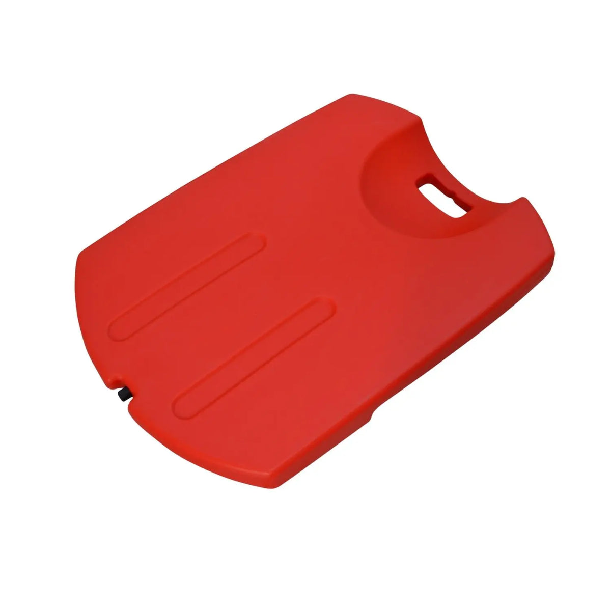 Tabla para masaje RCP roja de Beracah Medica, tabla de rescate para emergencias con superficie resistente y color rojo brillante.