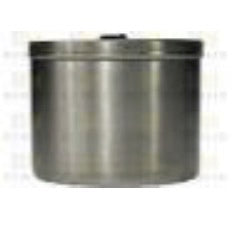 Bote para gasas de 4 lts. en acero inoxidable