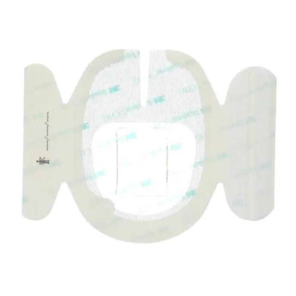 Aposito con cojín de clorhexidina Tegaderm CHG, gasas y apósitos de 8.5 x 11.5 cm, caja con 25 piezas, marca Beracah Medica