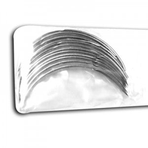 Agujas de punción Beracah Medica, paquete de 12 agujas de 3/8 de círculo, ojo automático, tamaño #8 (10x35mm).