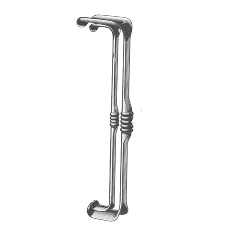 Separadores Richardson de Beracah Medica, juego de 2, con diseño ergonómico y duradero para uso médico y profesional.