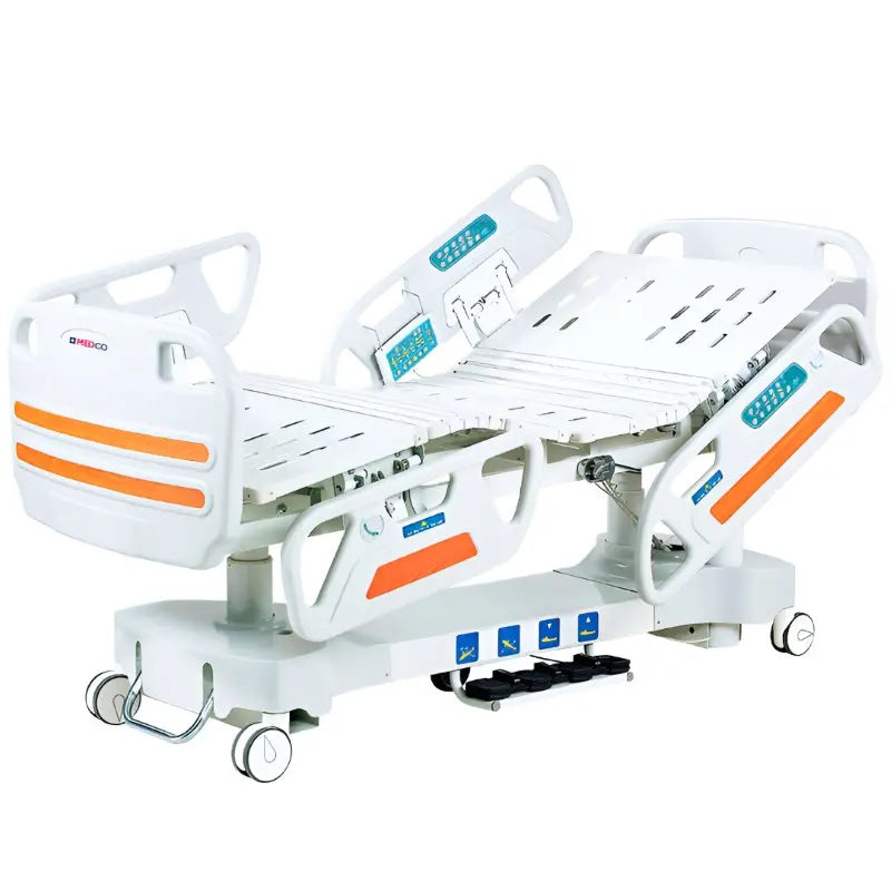 Cama Electrica Multifuncional con 6 Posiciones Lateral