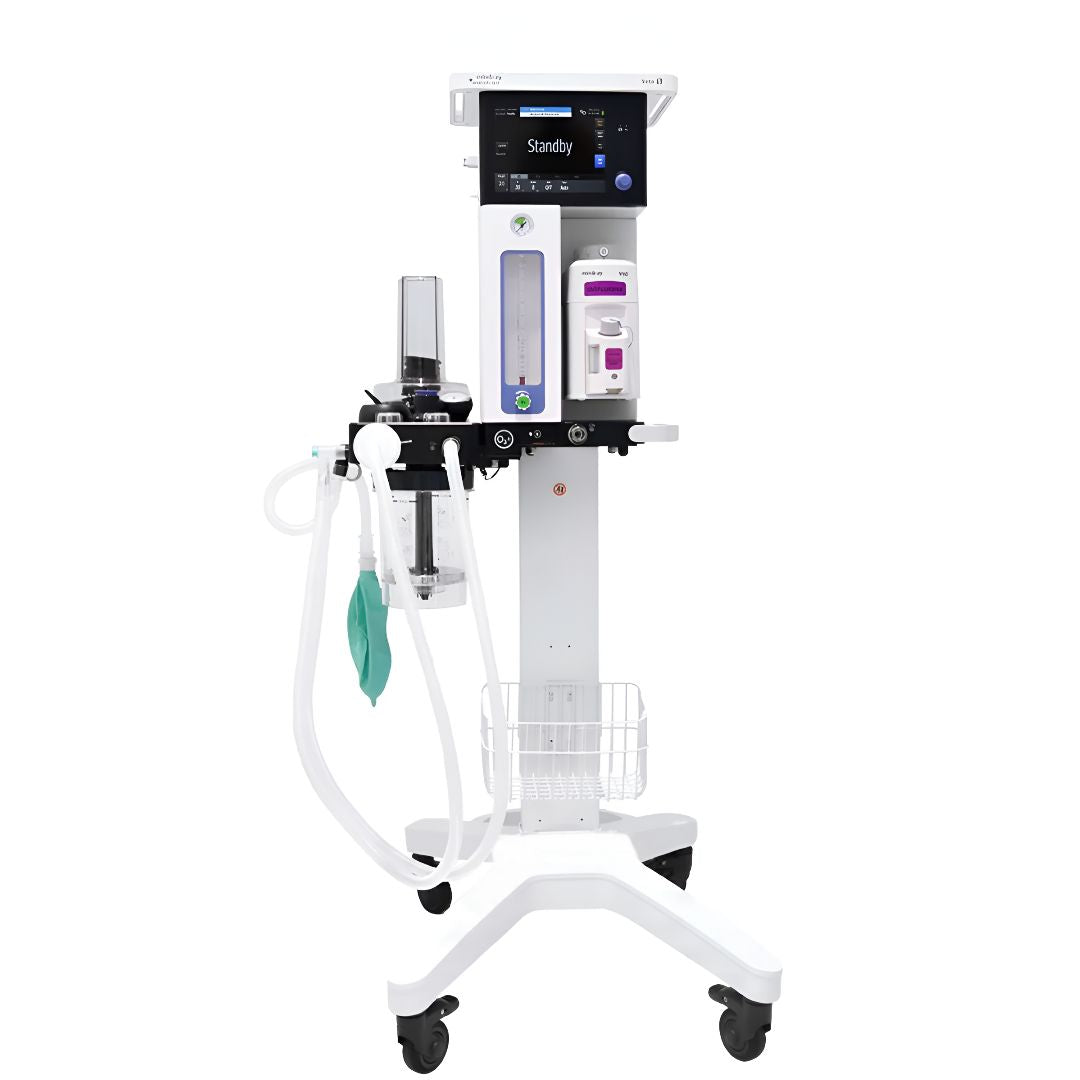 Aparato de anestesia veterinaria Beracah Medica Veta 5, máquina de anestesia para uso en procedimientos veterinarios.