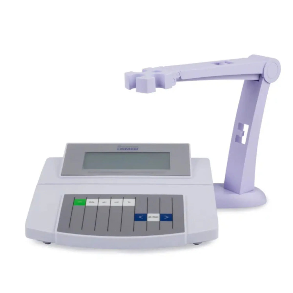 Medidor de pH y mV de mesa de la marca Beracah Médica, equipo de laboratorio para mediciones precisas.