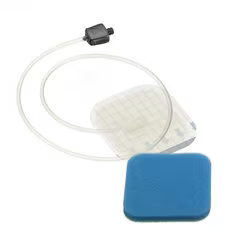 Kit de apósitos avanzados 3M™ Snap™ de 10x10cm para unidades de presión negativa, accesorios y refacciones de Beracah Médica.