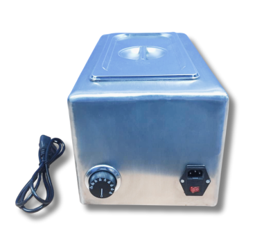 Parafineros Beracah Medica para manos y pies, tanque de acero inoxidable con regulador de temperatura, capacidad de 24 lb.