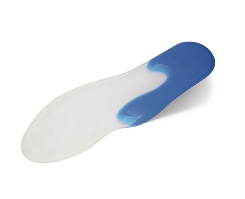 Plantilla de silicona Fresil para chicas, 23 cm, de Beracah Médica, separador y corrector para pies.