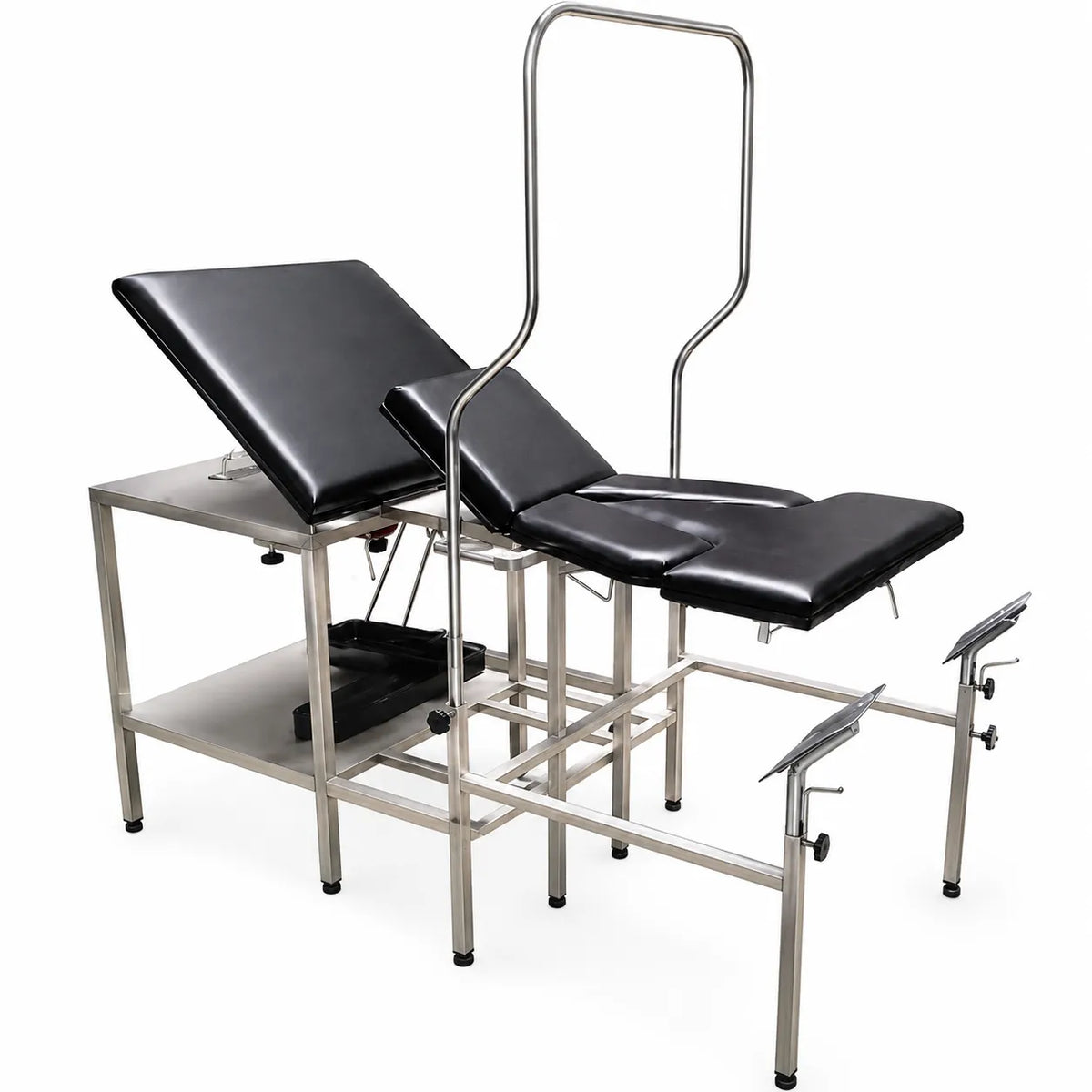 Mesa obstétrica MSI de Beracah Médica para atención del parto humanizado en posición vertical, con estructura robusta y superficie cómoda