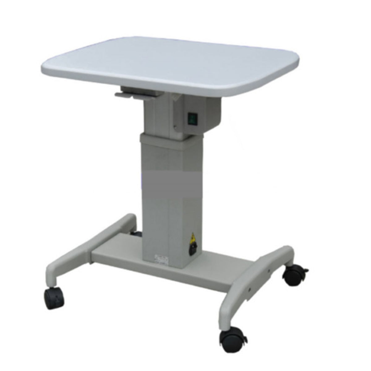 Mesa eléctrica para instrumentos de oftalmología Beracah Medica, modelo TW-2518, con superficie y controles visibles.